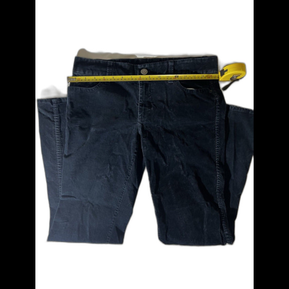J Crew Corduroy Pants Favorite Fit Dark Navy Blue Women’s Size 6R READ - Picture 7 of 10